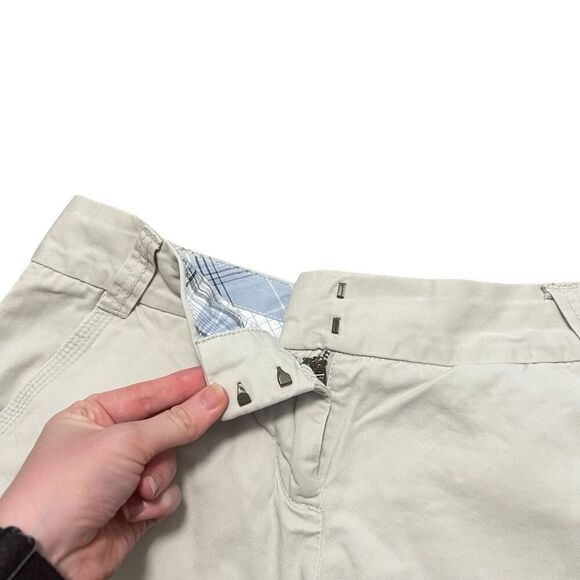 J CREW Cream Classic Twill Chino City Fit Size 4 - Picture 8 of 8